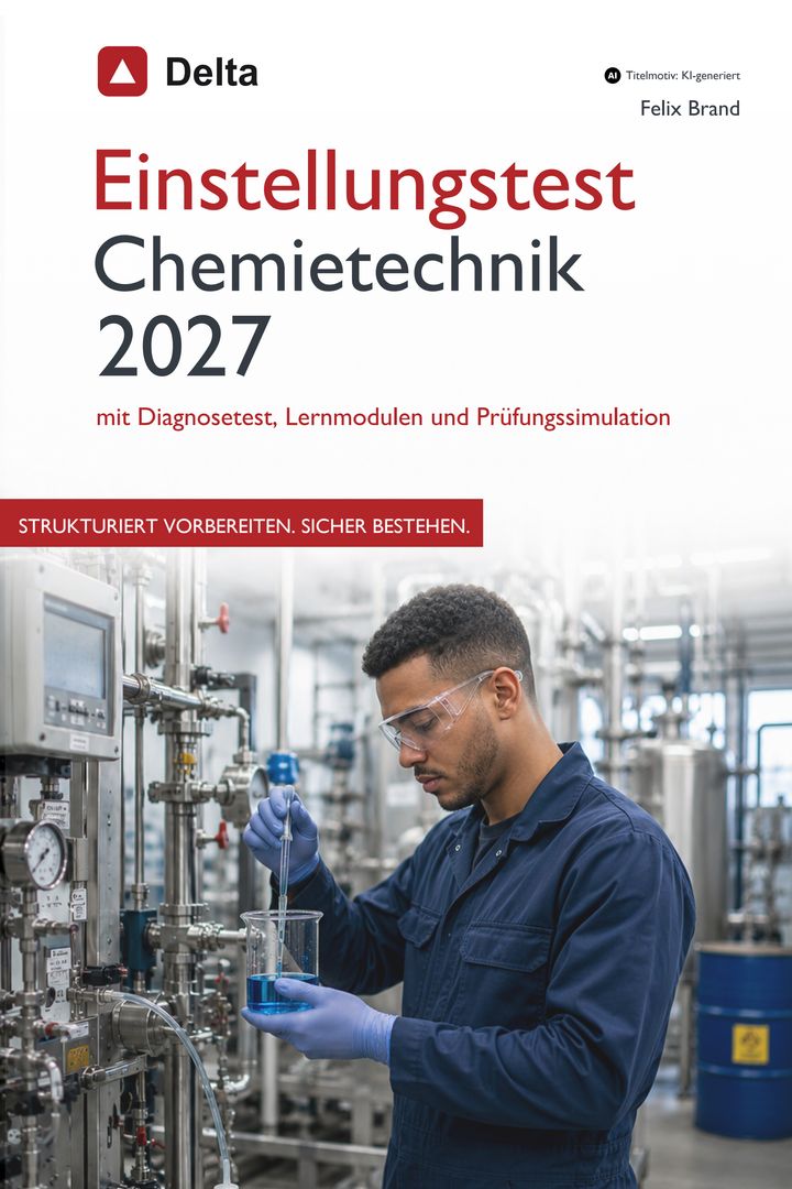 Buchcover: Einstellungstest Chemietechnik 2027