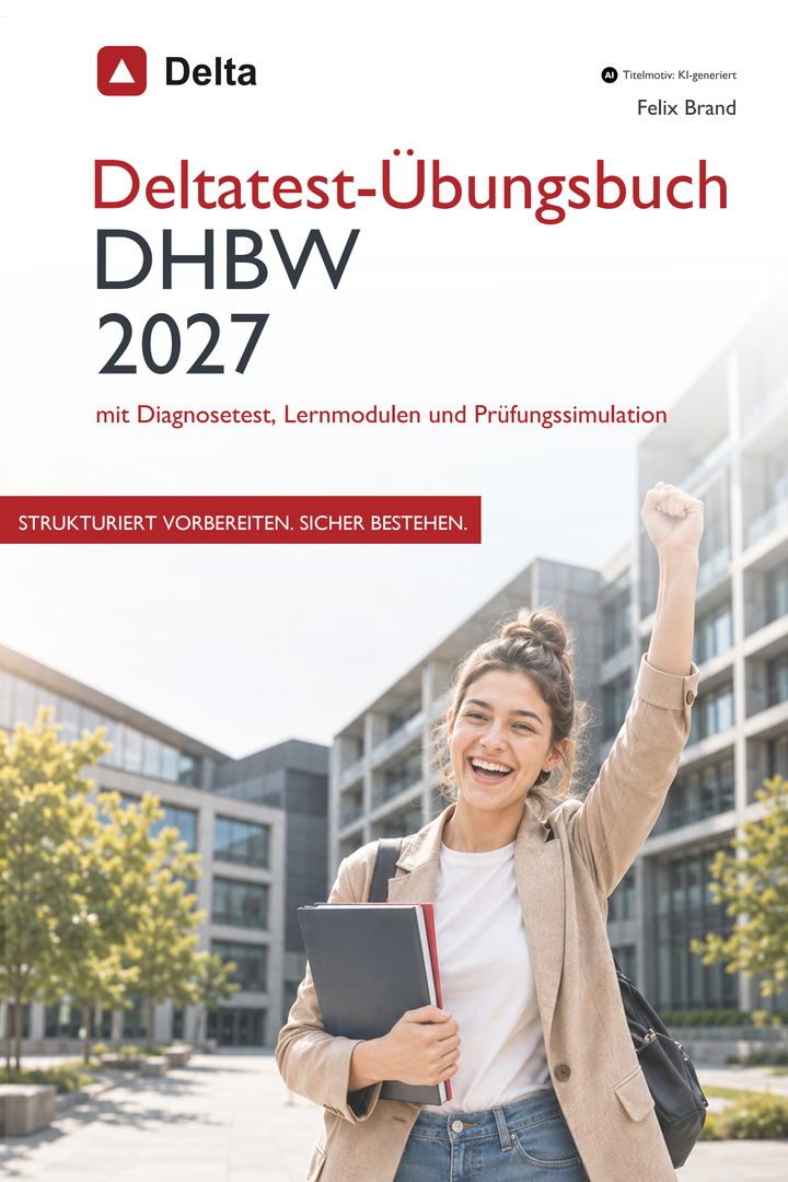 Buchcover: Deltatest-Übungsbuch 2027