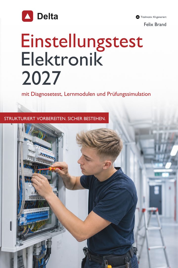 Buchcover: Einstellungstest Elektronik 2027