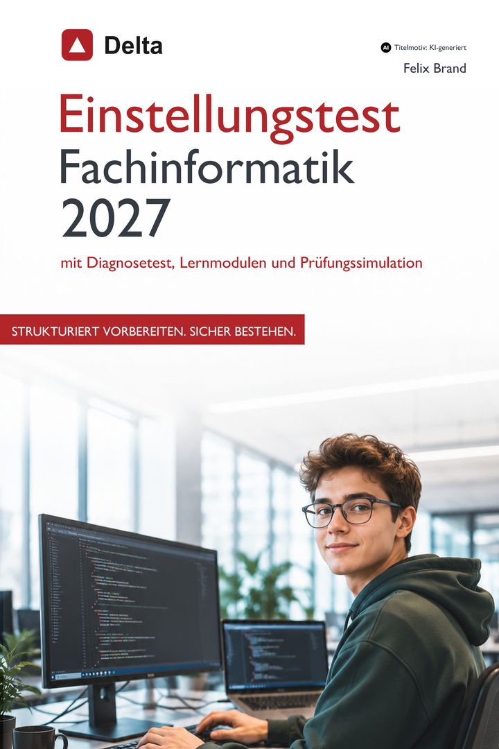Buchcover: Einstellungstest Fachinformatik 2027