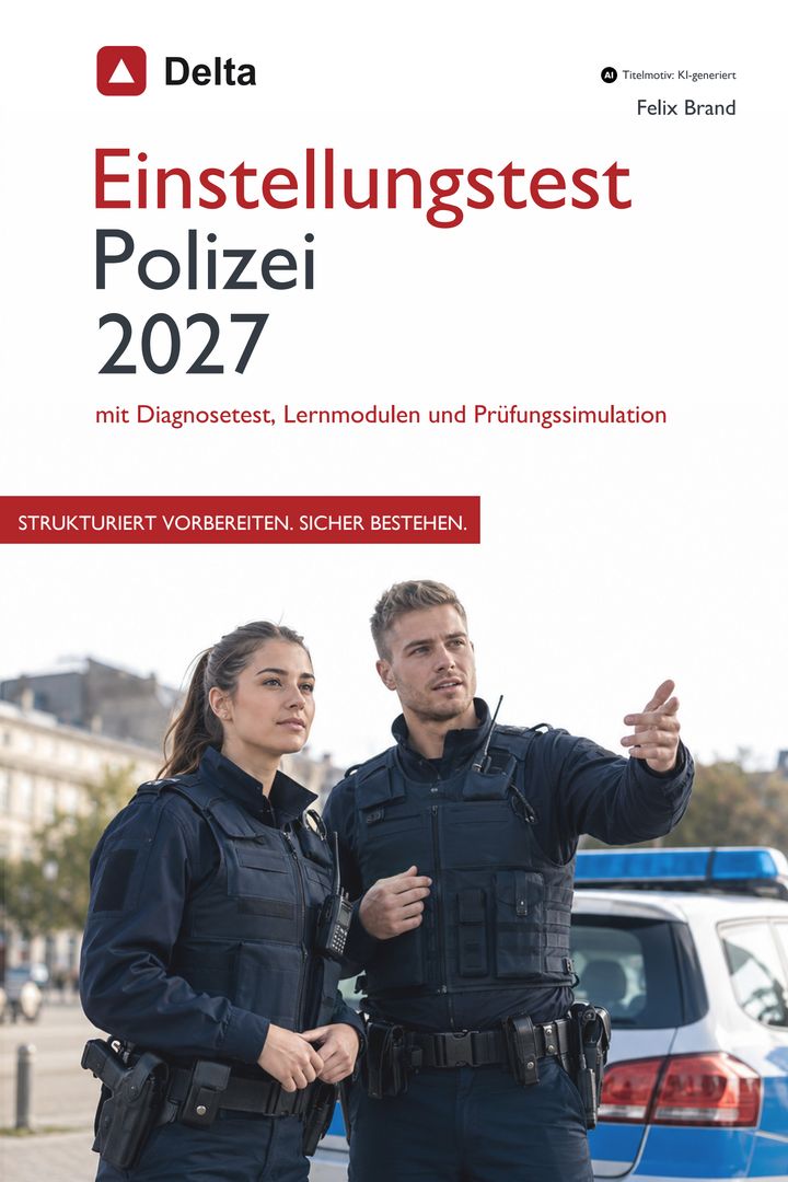 Buchcover: Einstellungstest Polizei 2027